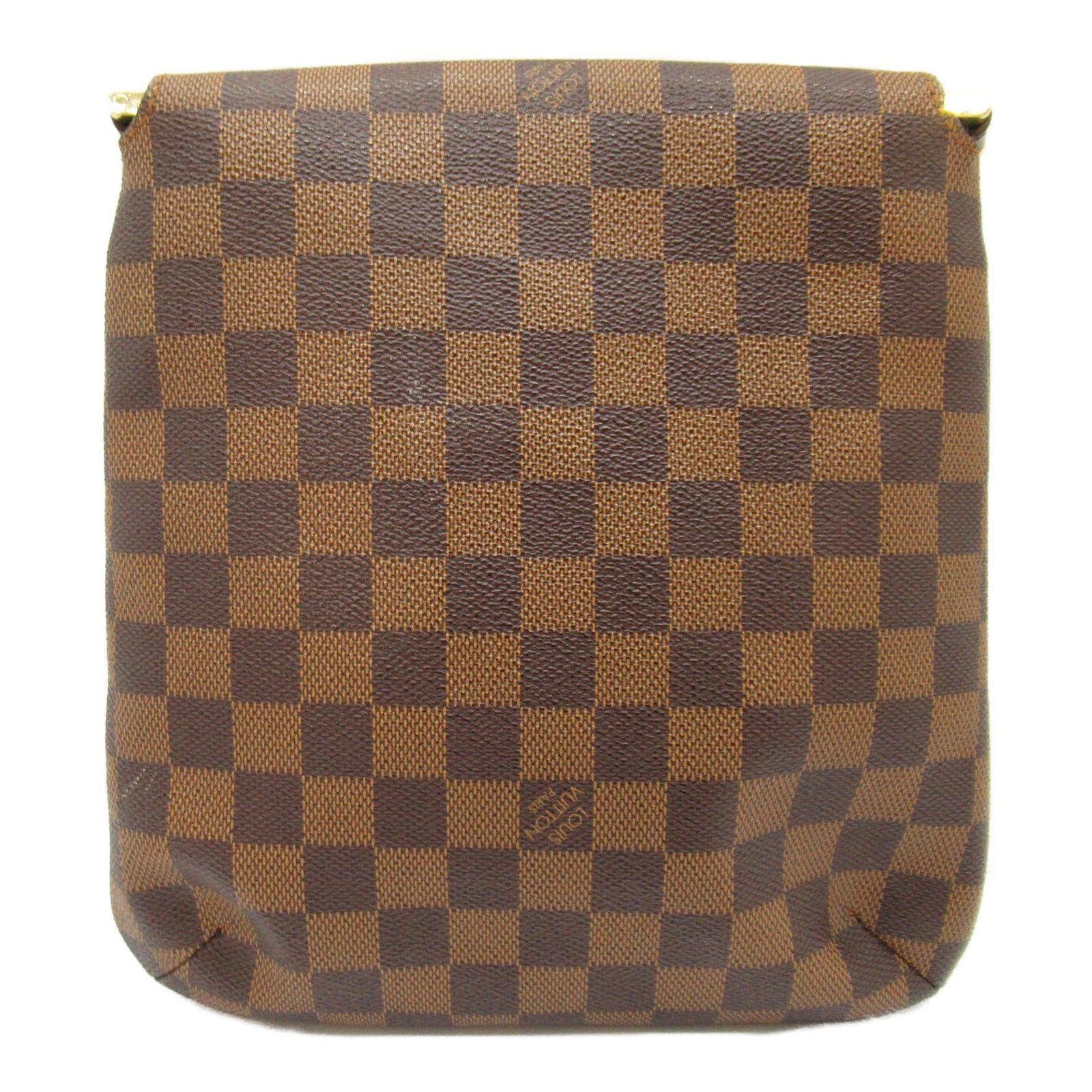 Louis Vuitton Louis Vuitton Musette Salsa Short Shoulder Bag PVC Coated Canvas Damier  Brown N51260