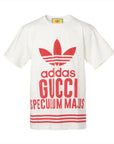 Gucci X Adidas Cotton  S Men Red X White 717422