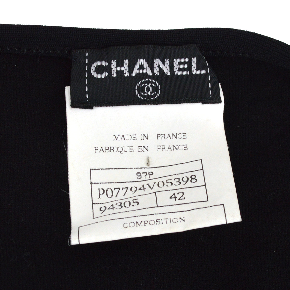 Chanel 1997 Spring CC logo-embroidered cropped T-shirt 