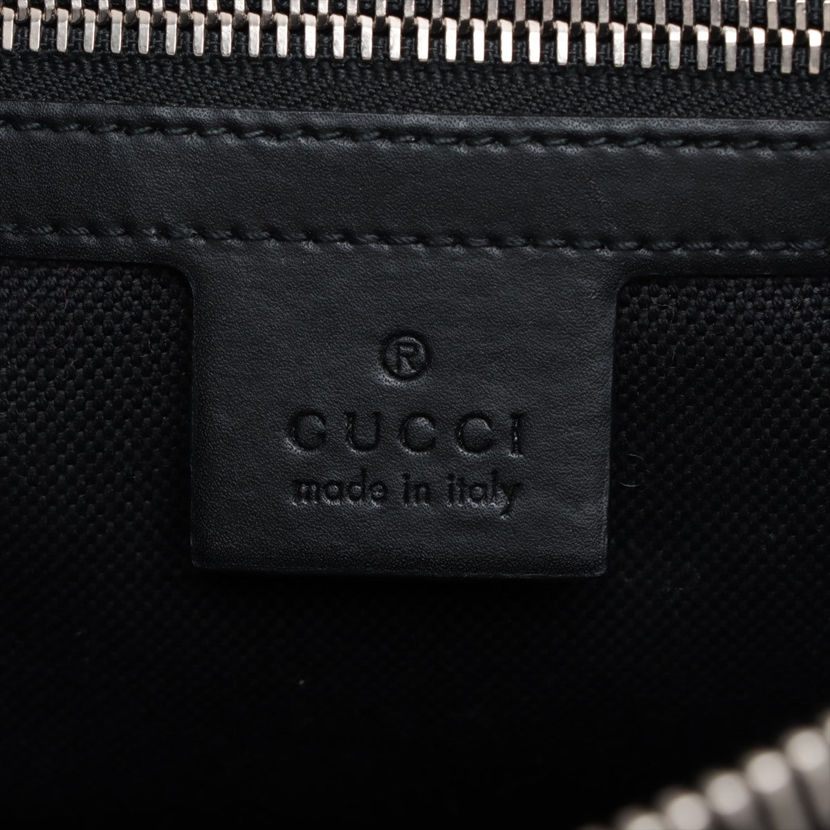 Gucci GG Supreme Shoulder Bag Black 474139