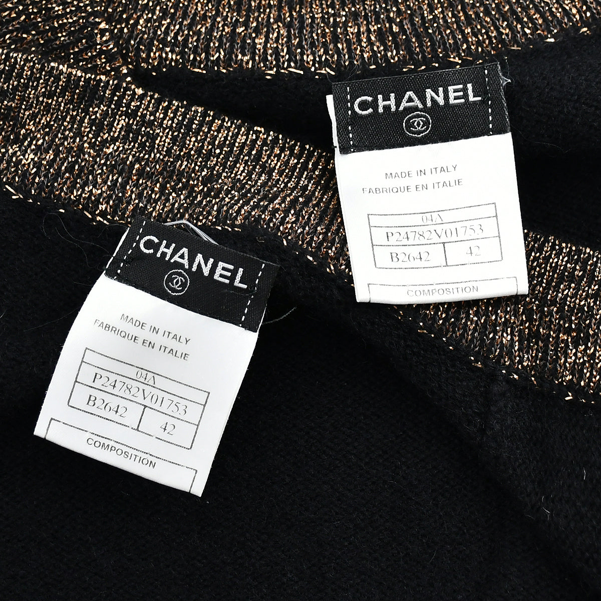 Chanel Ensemble Black 04A 