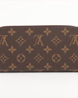 Louis Vuitton monogram zipper wallet M42616 round zipper wallet  reaction    store