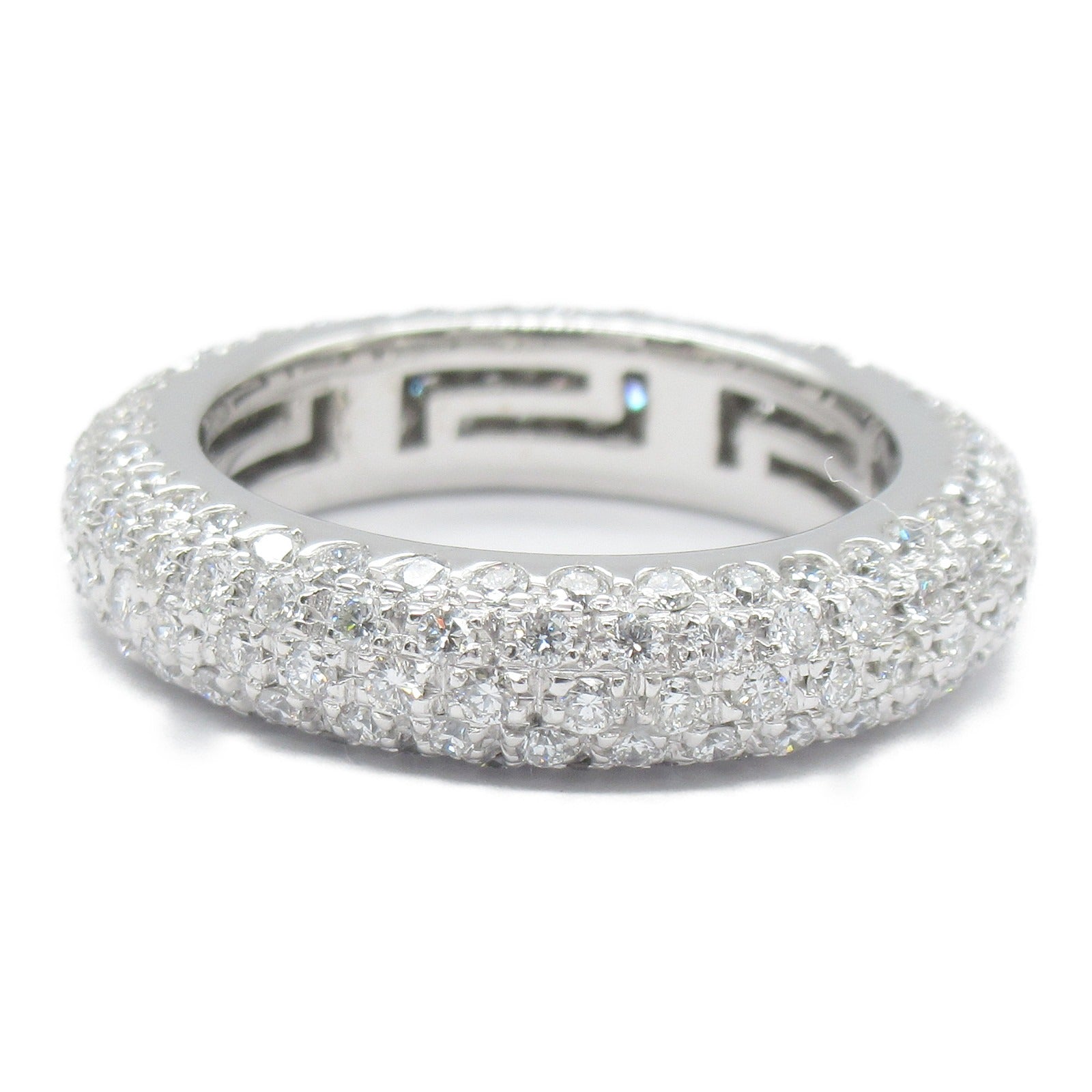 Bulgari BVLGARI Pavedian Ring Ring Ring Jewelry K18WG (White G) Diamond  Clearance