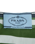 Prada Sleeves One Earrings Green Cotton  Prada