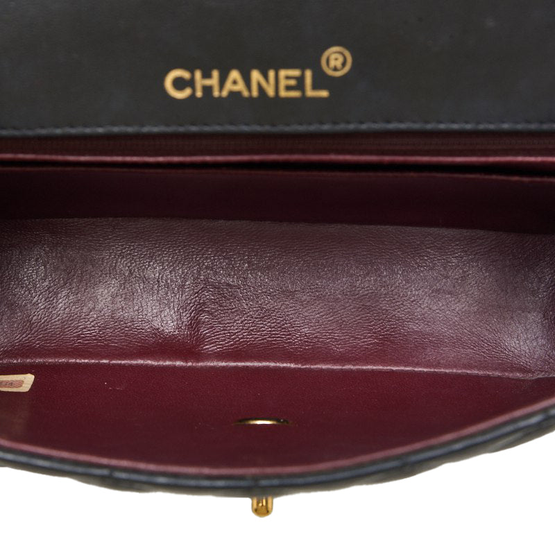 Chanel Matrasse Turn-Lock Round Flap Chain Shoulder  Black  Shoulder Bag  Bag Ladies Bag Hybrid 【 Delivery】 Netherlands Online