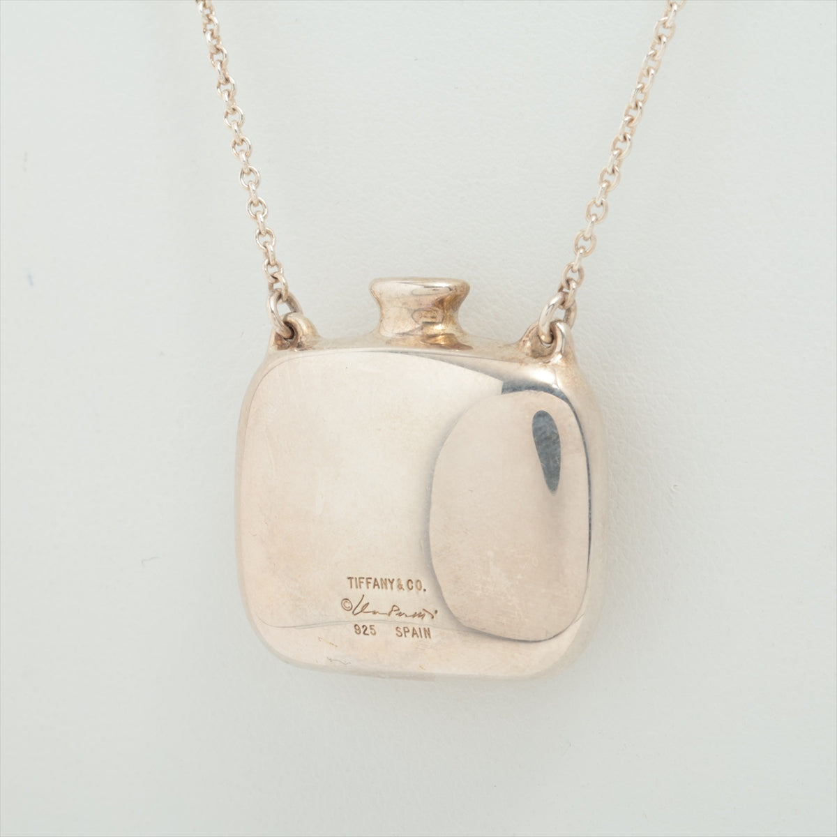 Tiffany Bottle Necklace 925 12.7g Silver
