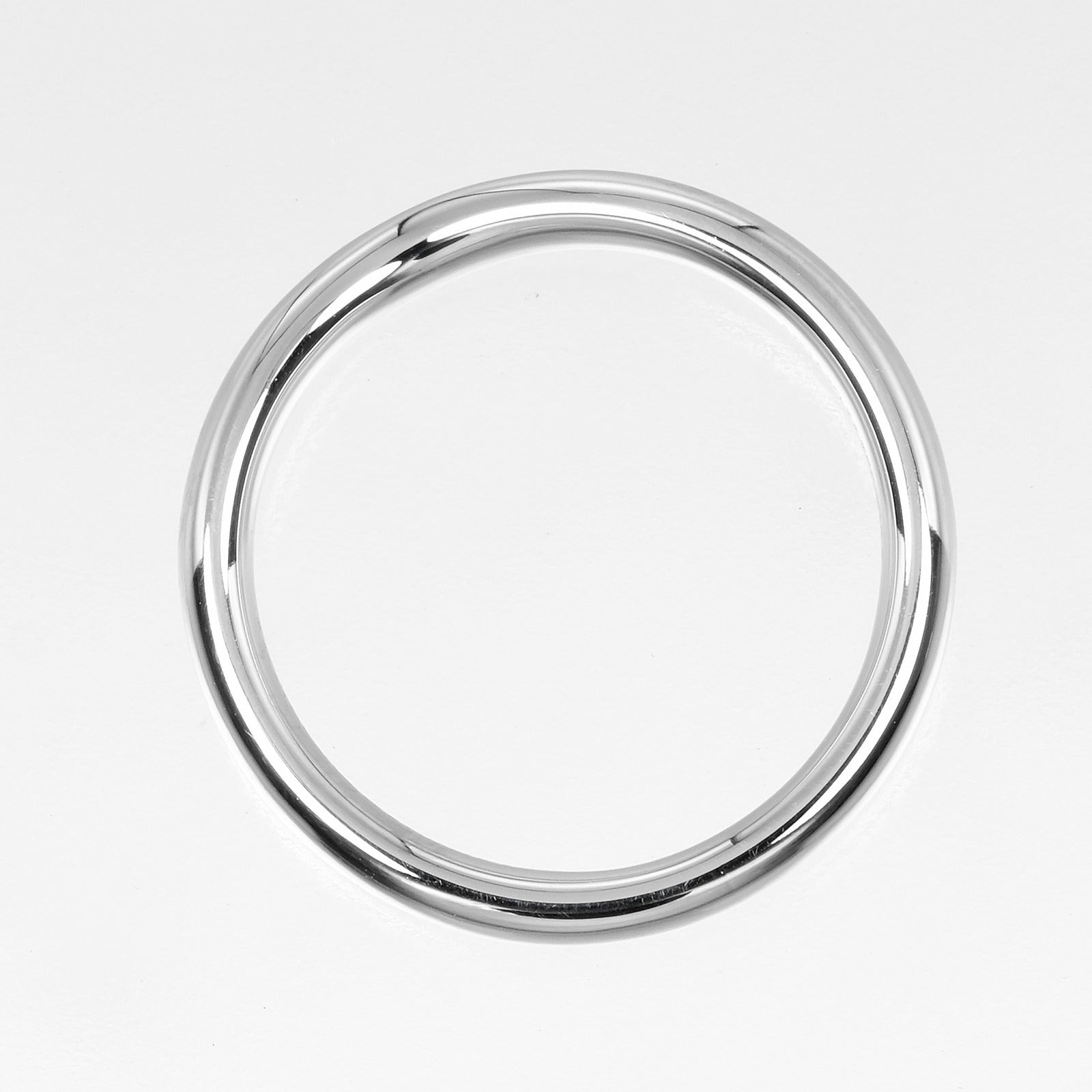 Tiffany &amp; Co Carbide Band 9th Ring 3mm Model Pt950 Platinum  5.58g  Rings