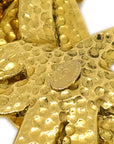 Chanel Flower Gold Chain Pendant Necklace 96P
