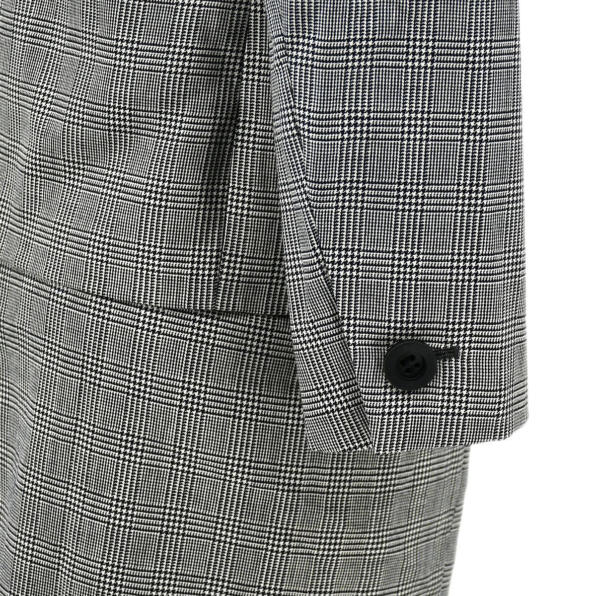 Yves Saint Laurent Setup Suit Jacket Skirt Gray 