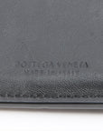 Bottega Veneta Maxine Incharted Leather Coin Case Black