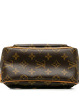 Louis Vuitton Monogram Vivacité PM Diagonal Shoulder Bag M51165 Brown