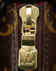 Louis Vuitton Monogram Vivacité PM Diagonale Schoudertas M51165 Bruin