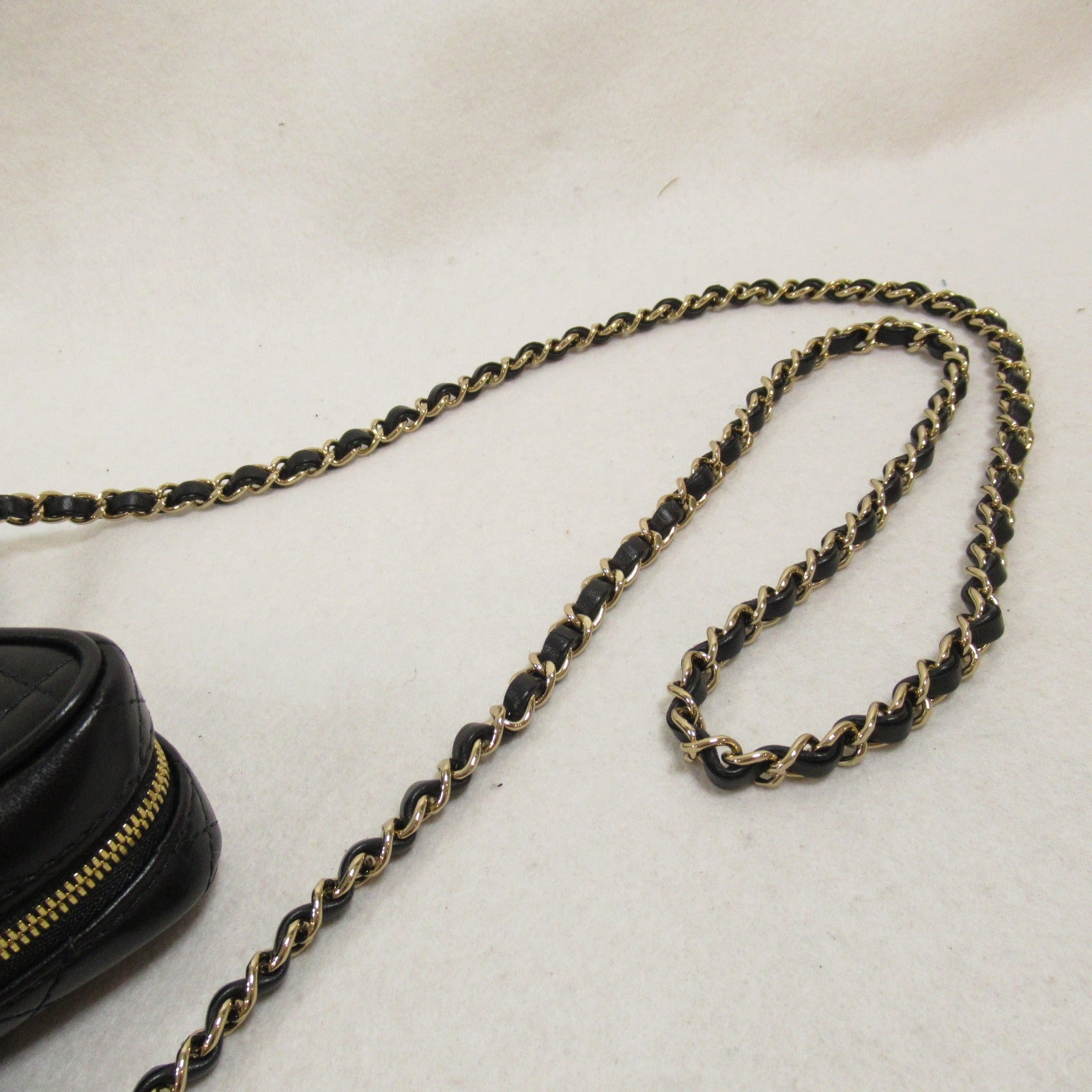 CHANEL Star-shaped Chain Shoulder Bag Shoulder Bag  Black AS4579
