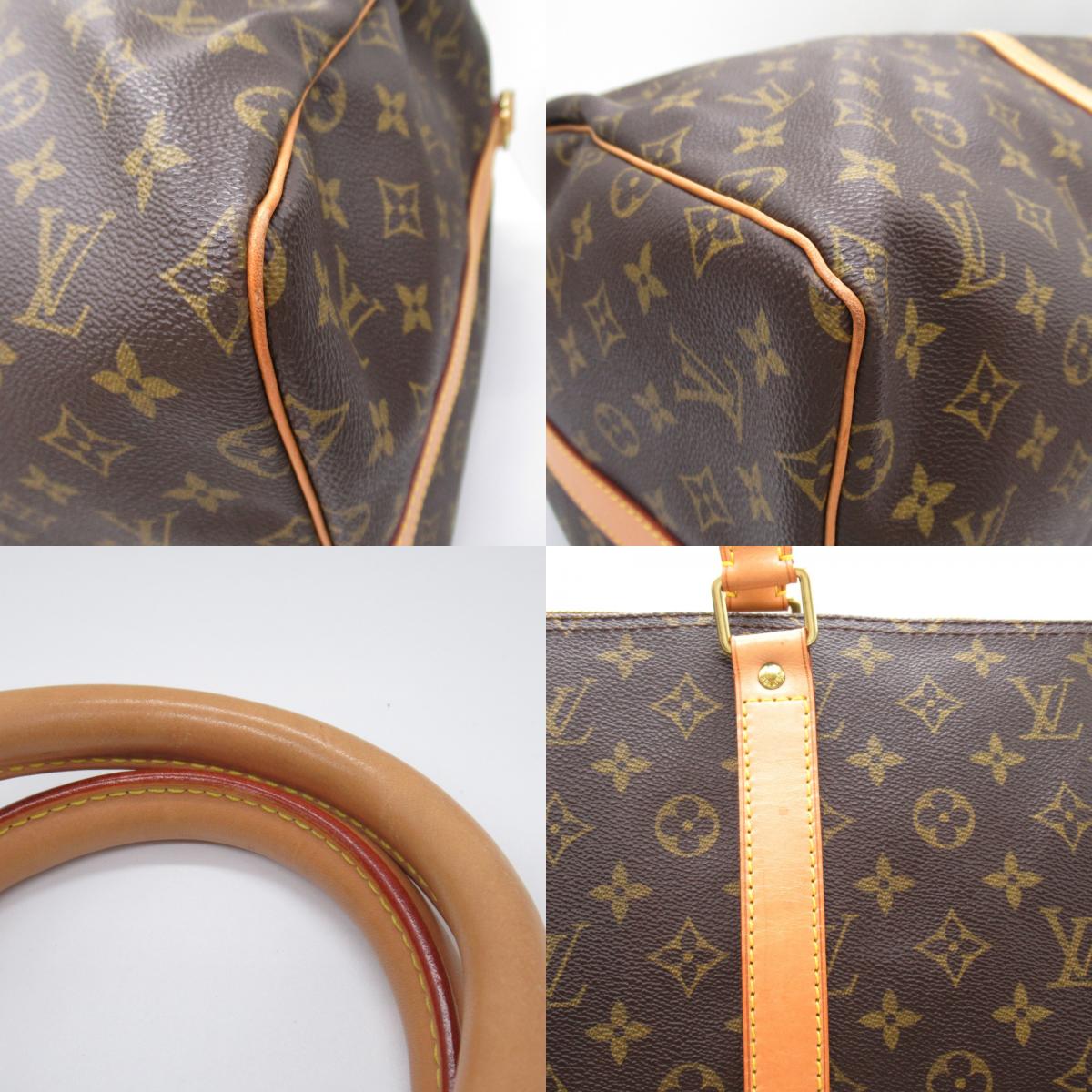 Louis Vuitton Keepall Bandouliere 55 Boston Bag Boston Bag PVC Coated Canvas Monogram   Brown M41414