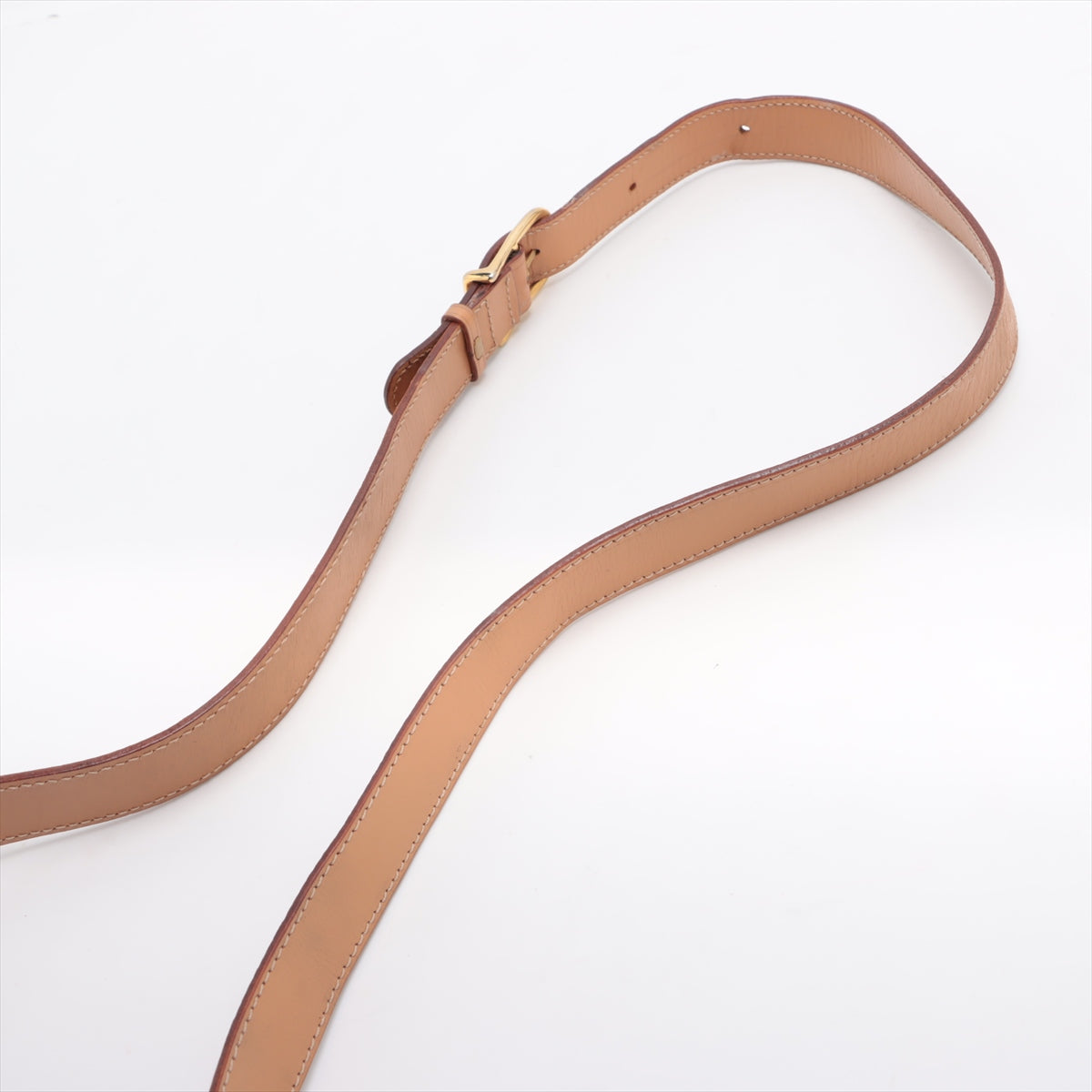 Celine Macadam PVC Leather Shoulder Bag Brown