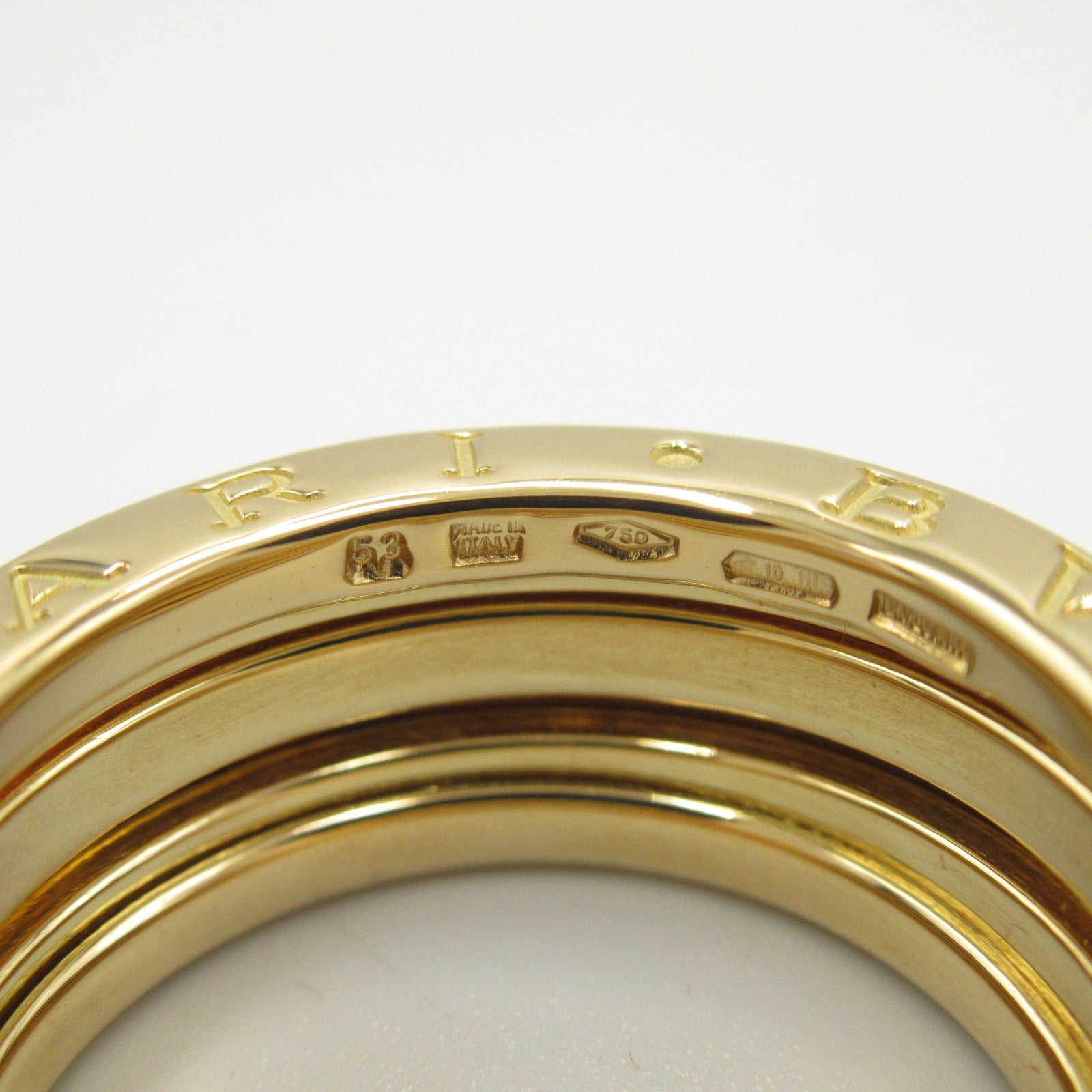 Bulgari BVLGARI B-zero1 Beezero One 3 Band Ring Ring Ring Ring Jewelry K18 (Yellow G)   G