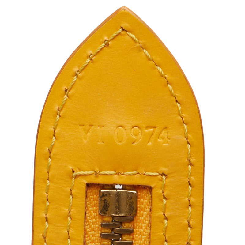 Louis Vuitton Epi Saint Jacques Handbag M52279 Tasili Yellow Leather  Louis Vuitton