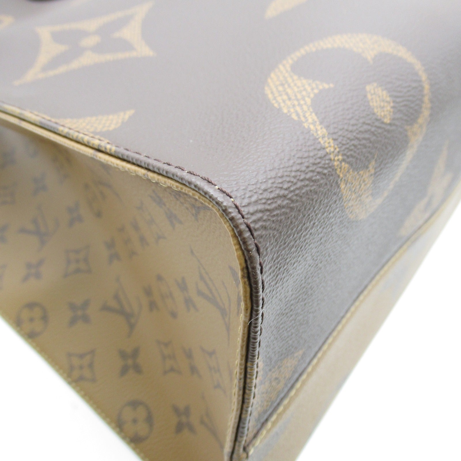 Louis Vuitton On The Go GM 2w Shoulder Bag Canvas Monogram Reversee  Brown M45320