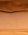 Celine Macadam Porterait Vanity Bag Brown PVC Leather  Celine
