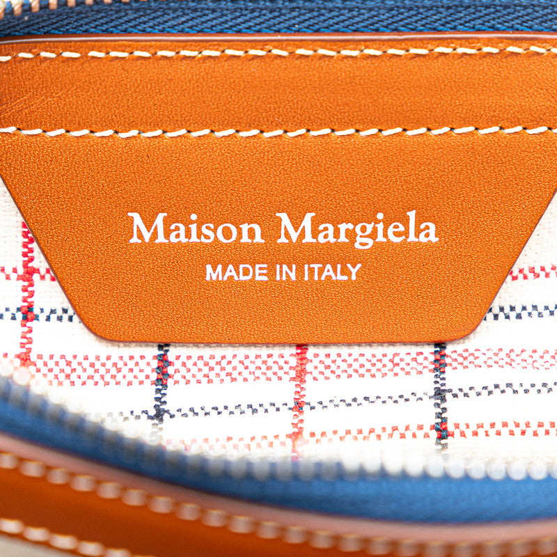MARTIN MARGIELA 22SS 5AC Mini Handbag Chain Shoulder Bag 2WAY Blue Brown Multicolor Lavender Leather  MARTIN MARGIELA