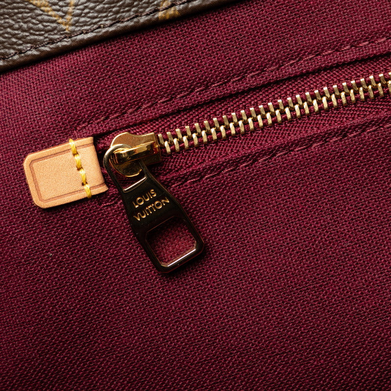 Louis Vuitton Monogram M40608 Brown PVC Leather  Louis Vuitton