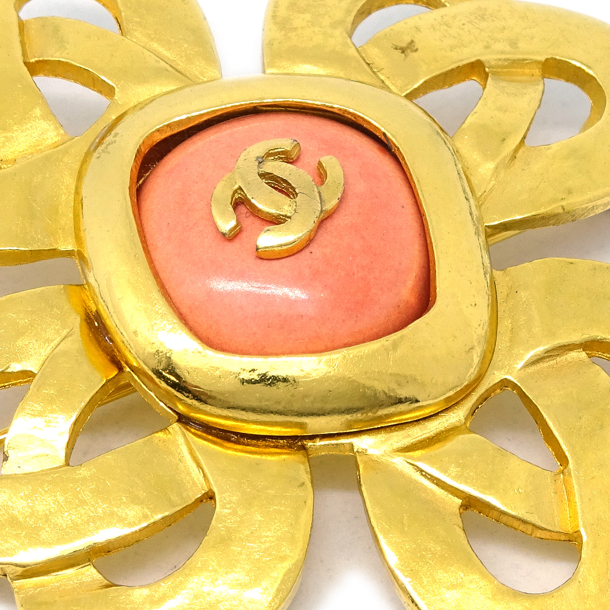 Chanel Brooch Pin Gold 97P