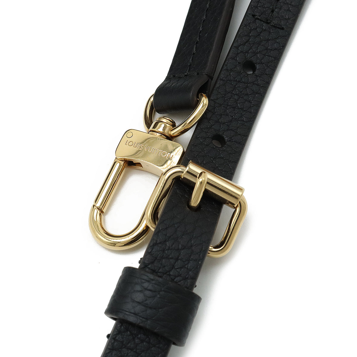 Louis Vuitton Monogram Estrer Tote Bag Semi-Sharder Leather Noneir Black M51192