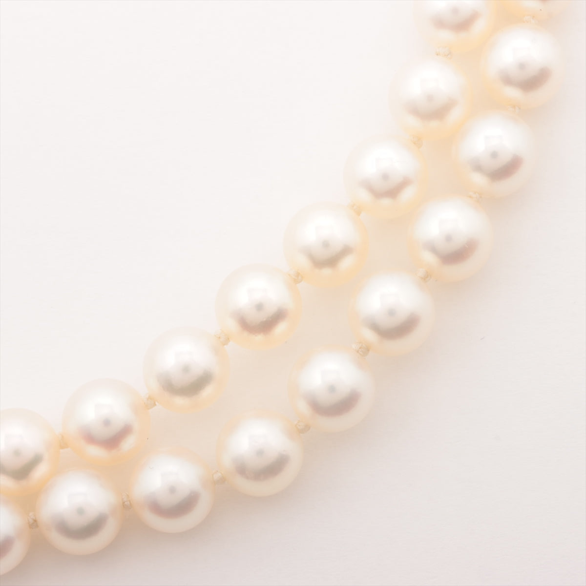 Micimoto Pearl Necklace K14 (YG) Total 42.8g About 6.0mm to 6.5mm