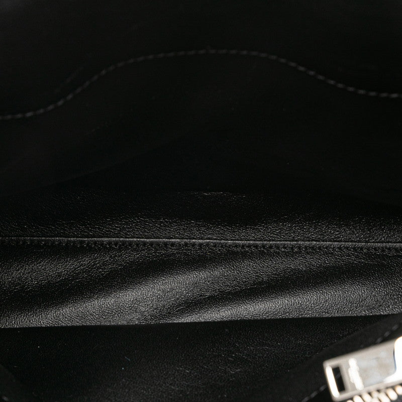 Saint Laurent Sacco Jules Ba Handbag 2WAY 413047 Black Pink Leather  Saint Laurent