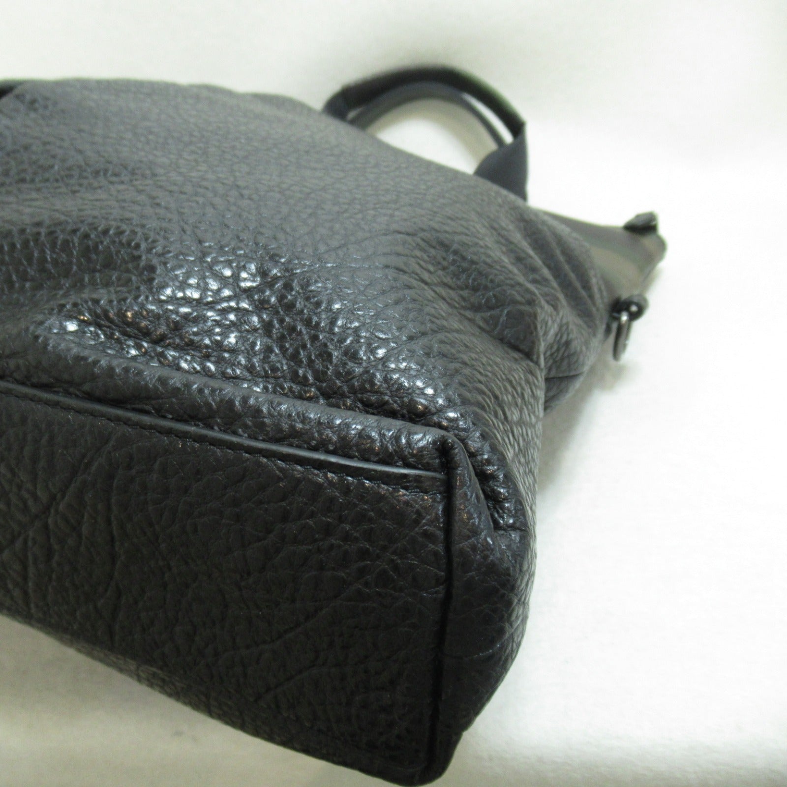 Coach 2WAY Torto Back Tote Bag Bag Leather PVC  Linen   Black F29706