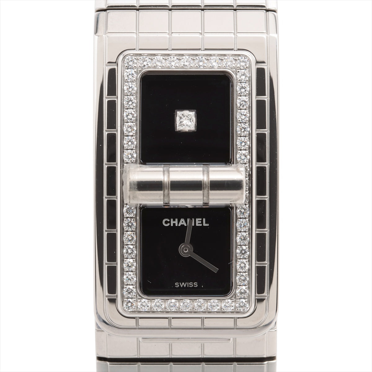 Chanel Code Coco H5145 SS QZ Black