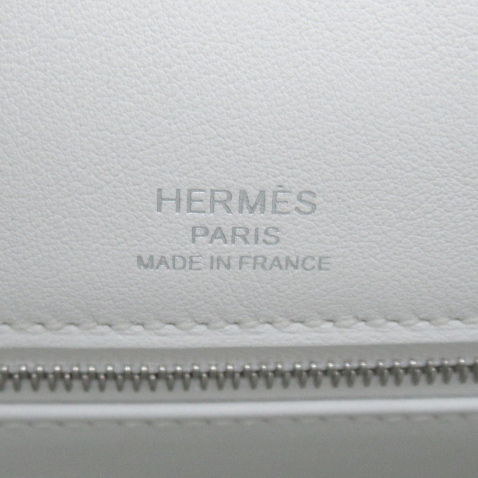 Hermes Hermes Kelly 25 Versailles Outdoor Sewing Handbag Handbag Handbag Canvas Leather  Towerash  White