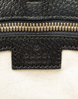 Gucci GG Supreme GG Small Tote Bag 2WAY 659983 Beige Black PVC Leather  Gucci