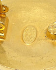 Chanel 1994 Gold 'CC' Filigree Earrings Large