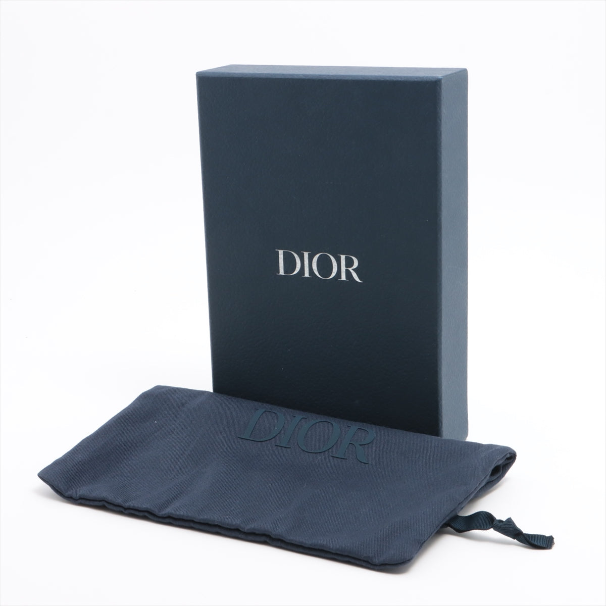 Dior  the Galaxy Leather Round  Wallet Black