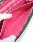 Louis Vuitton Multicolor  Wallet M60243 Noir Round Zip Wallet