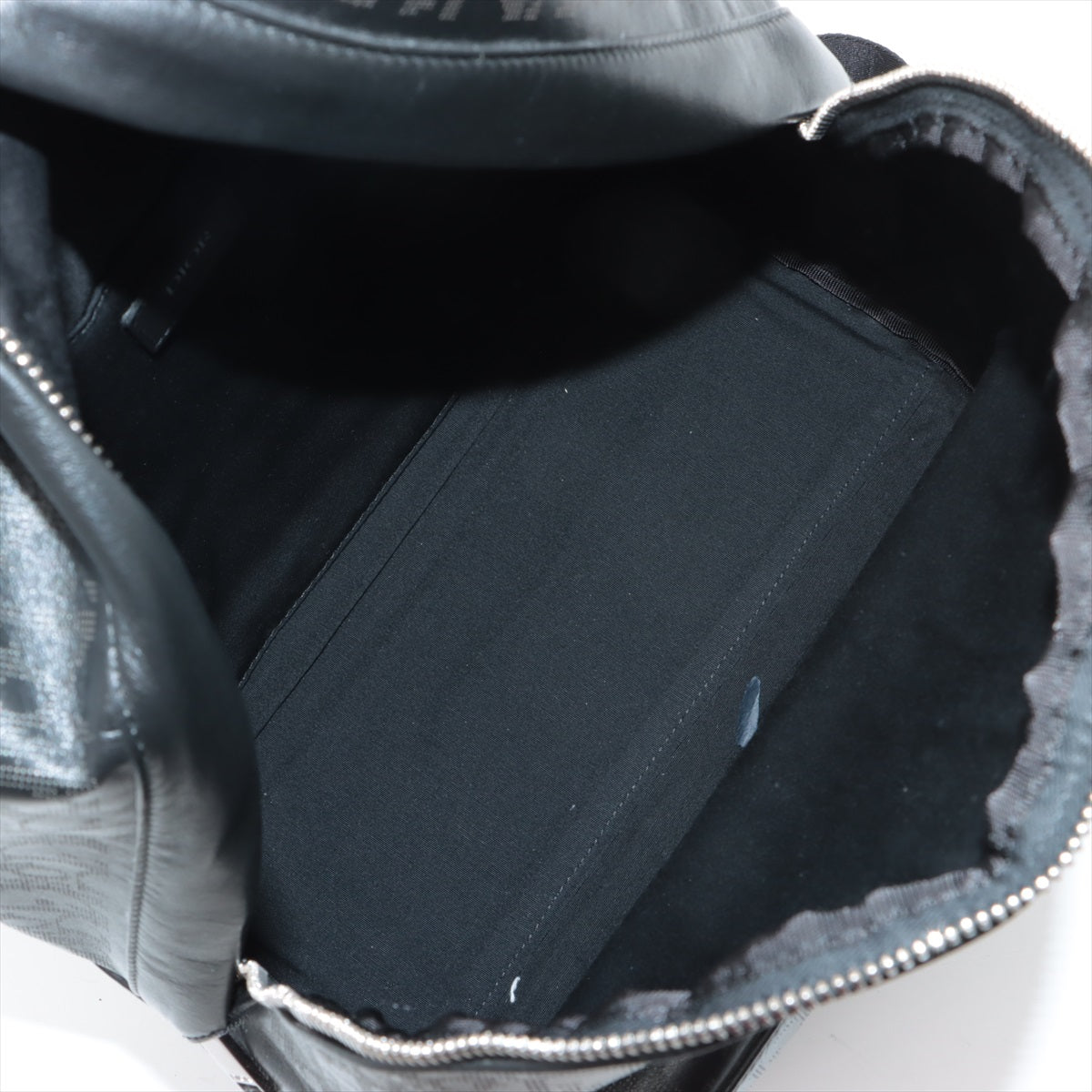 Dior Om Om Leather Backpack/Rack Black
