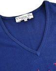 Christian Dior 1980s T-shirt Tops Blue 