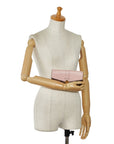 Louis Vuitton Damier Portefolio Clapton Long Wallet N64447 Magnolia Pink Brown PVC Leather  LOUIS VUITTON