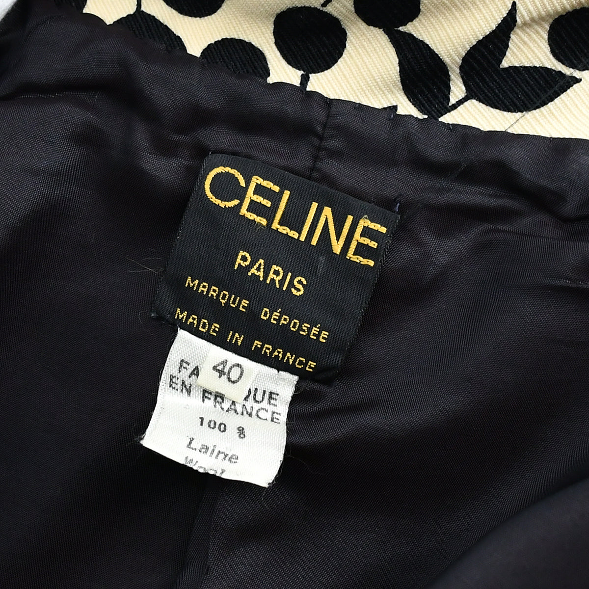 Celine double-breasted wool jacket 