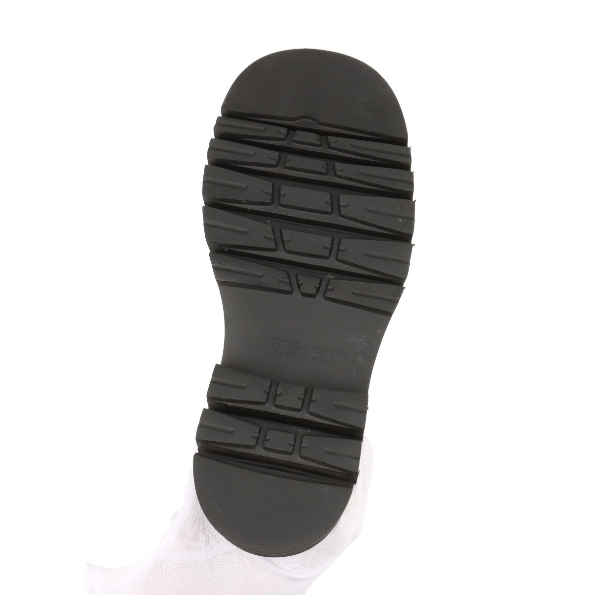 Bottega Veneta Leather Side Goar Shoes 37  Black Rug