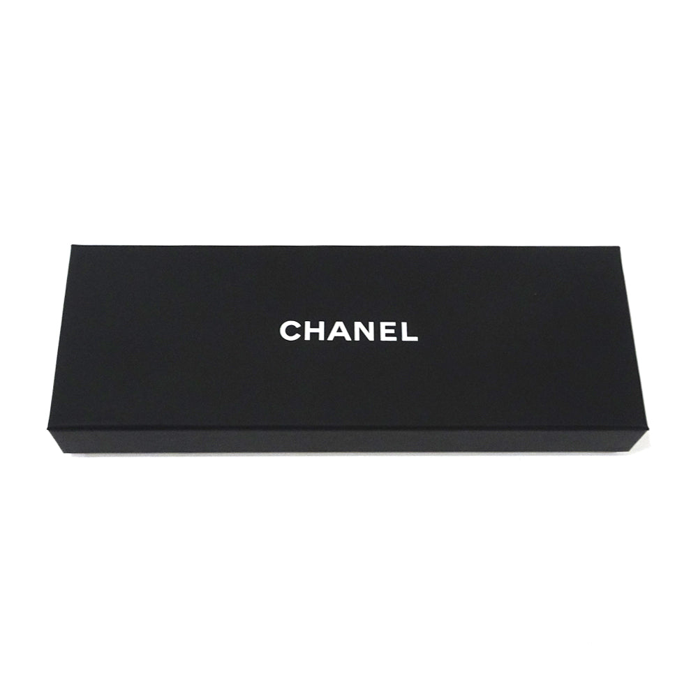 Chanel Baretta Ribbon Grey 22S Cotton Metal 2022  Small