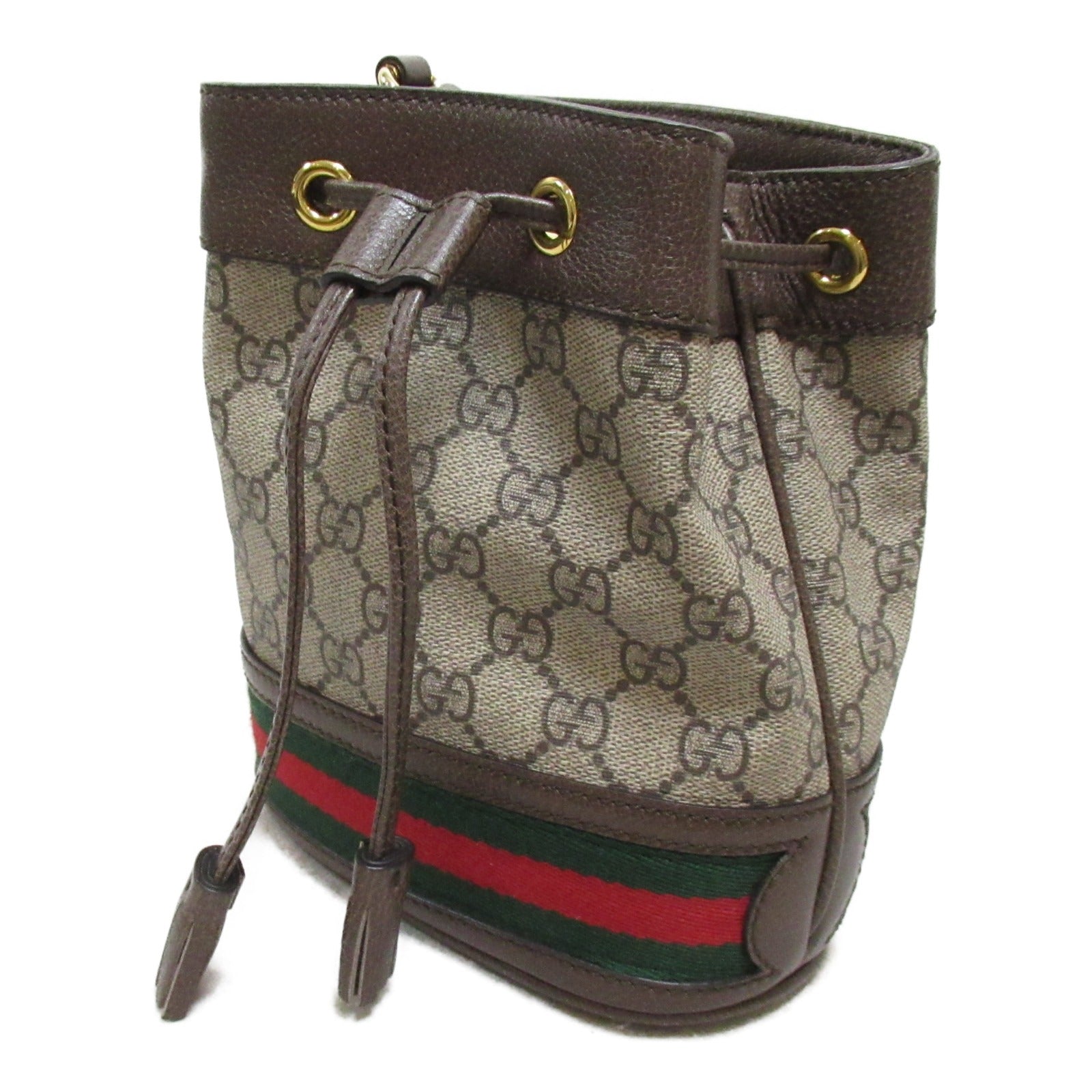 Gucci GG Spr Shoulder Bag Shoulder Bag PVC Coated Canvas  Beige  550629
