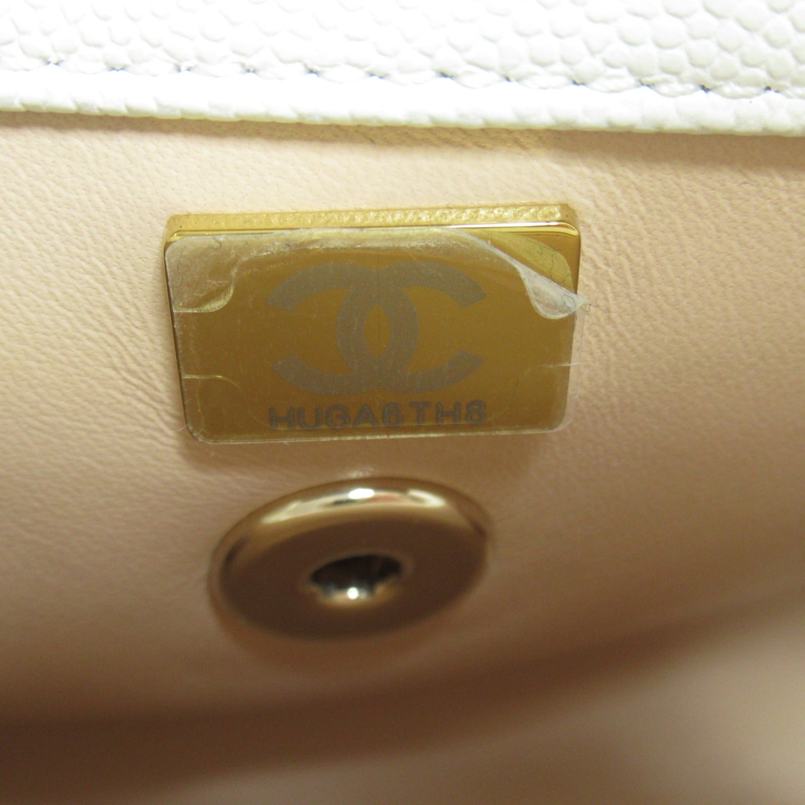 Chanel Coco Handle Matrasse 2w Shoulder Bag 2way Shoulder Bag Caviar S  White A92990