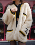 Chanel Fall 1994 alpaca-blend jacket 
