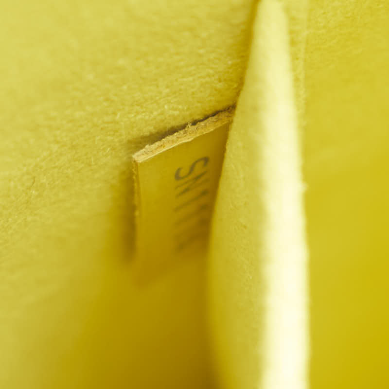 Louis Vuitton Epi Alma PM Handbag M40950 Beastash Yellow Leather  Louis Vuitton