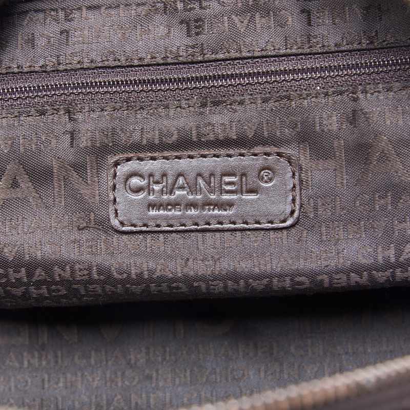 CHANEL Chocolate Bar Mini Boston Bag Handbag Caviar S Brown (Silver G) &#39;s Handbag Lady&#39;s Handbag ( Delivery) Honeycomb Online