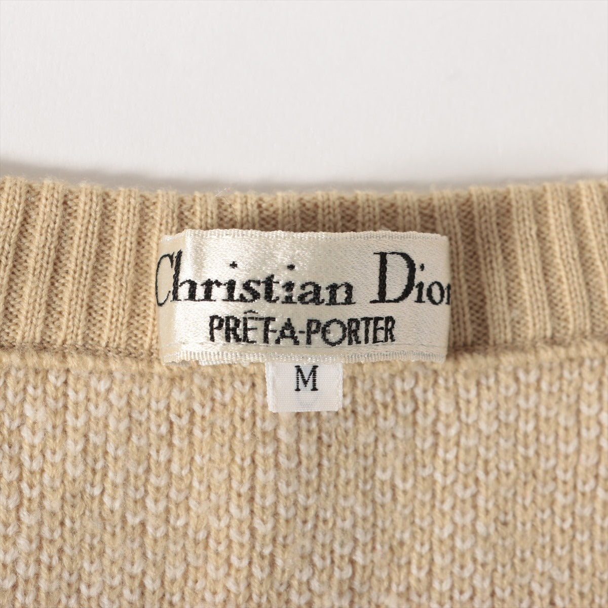 Christian Dior Patta Porte Troter Cotton s Best M  Beige Nuts