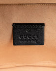 Gucci GG Marmont Backpack Vanity Bag 598594 Black Leather  Gucci