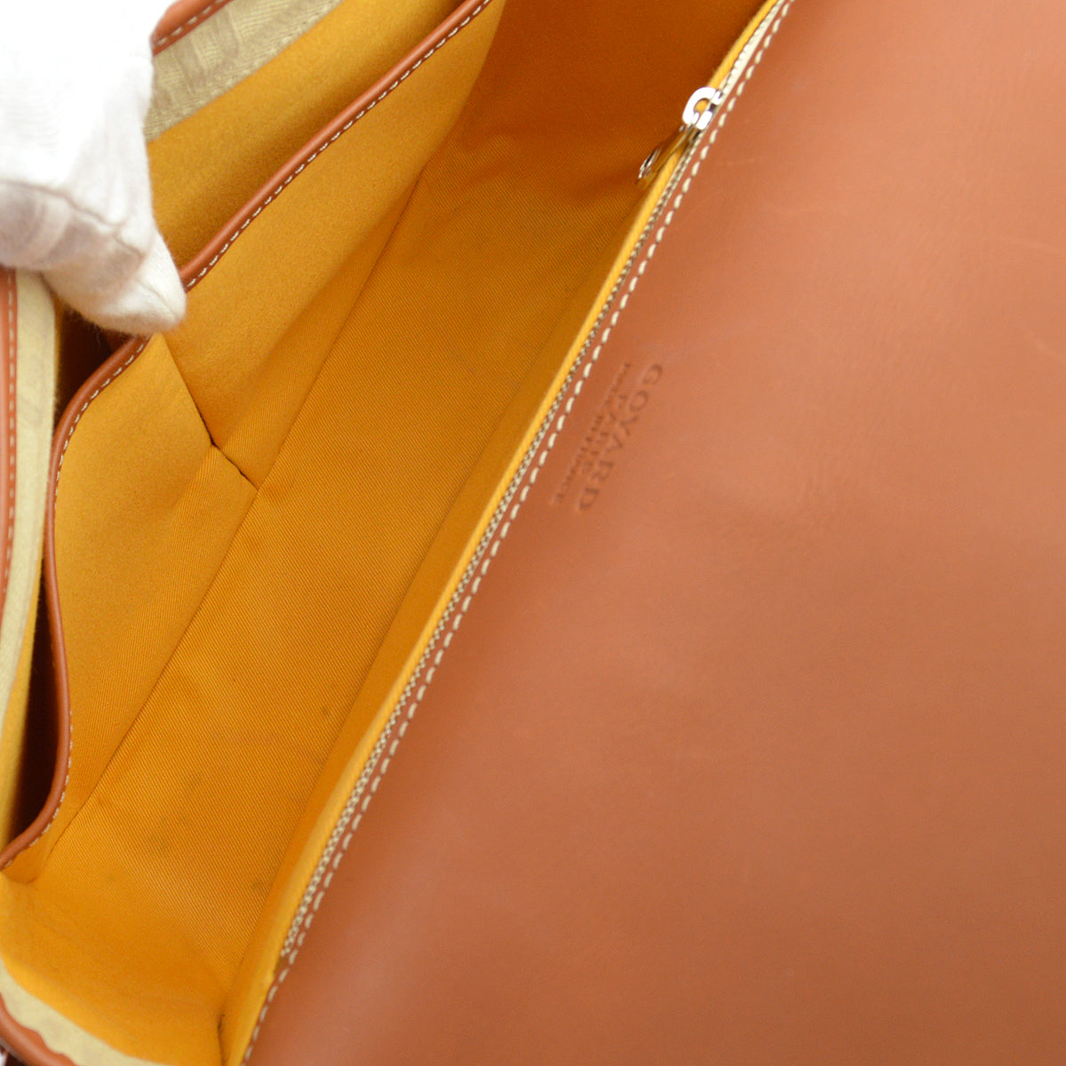 Goyard Brown Belvedere MM Shoulder Bag